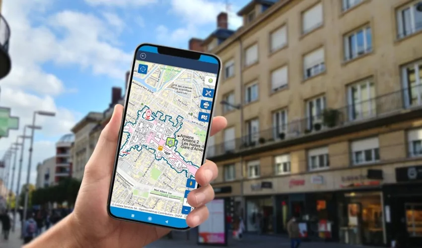 Tous les sites commerciaux et les emplacements sur votre smartphone avec Codata Mobile