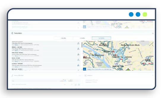 Visualiser les transactions immobilières commerciales sur Codata Explorer